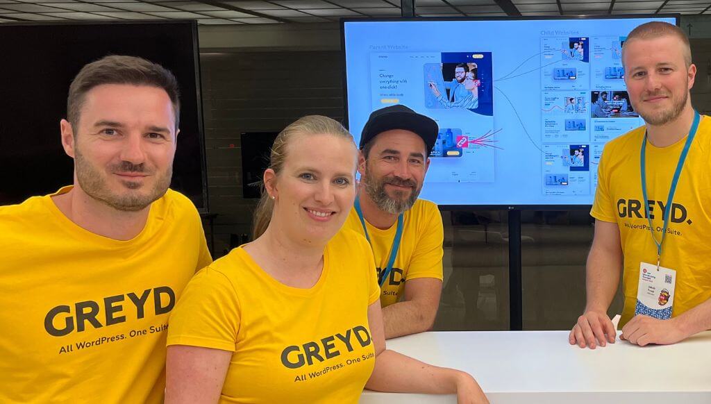 Team Greyd at WordCamp Europe 2023