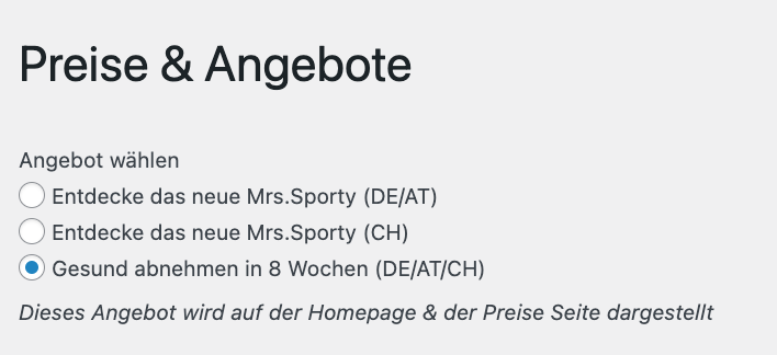 Backend display of conditional fields in Greyd.Suite custom post type