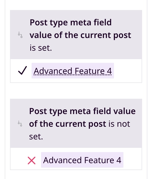 Backend screenshot of Greyd's feature page