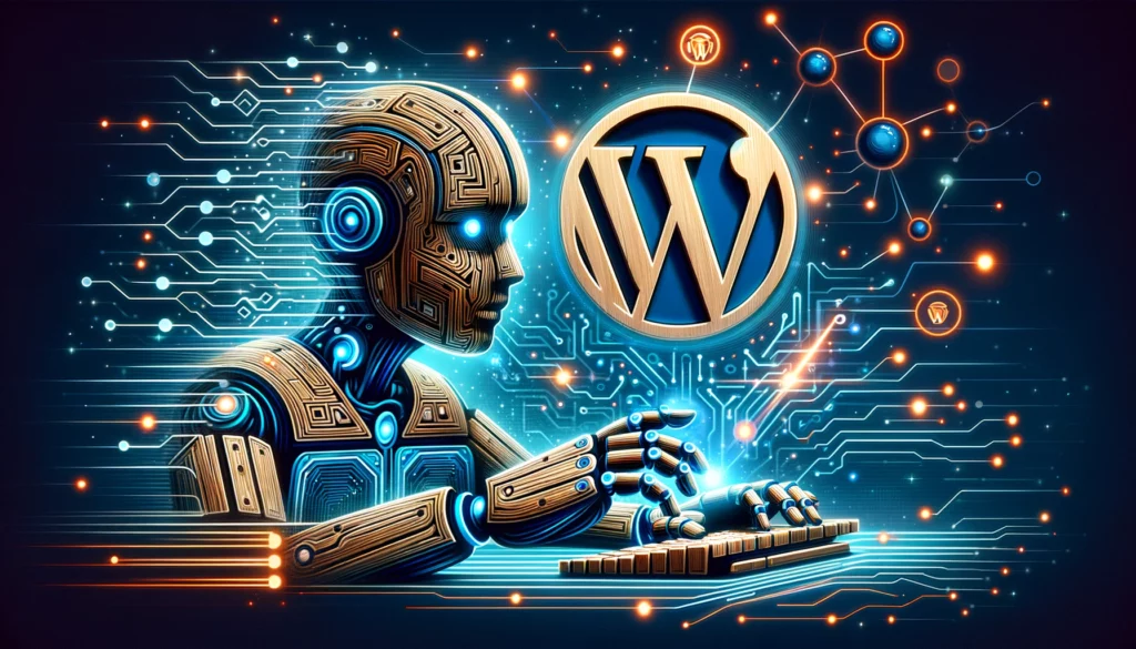 an AI using wordpress