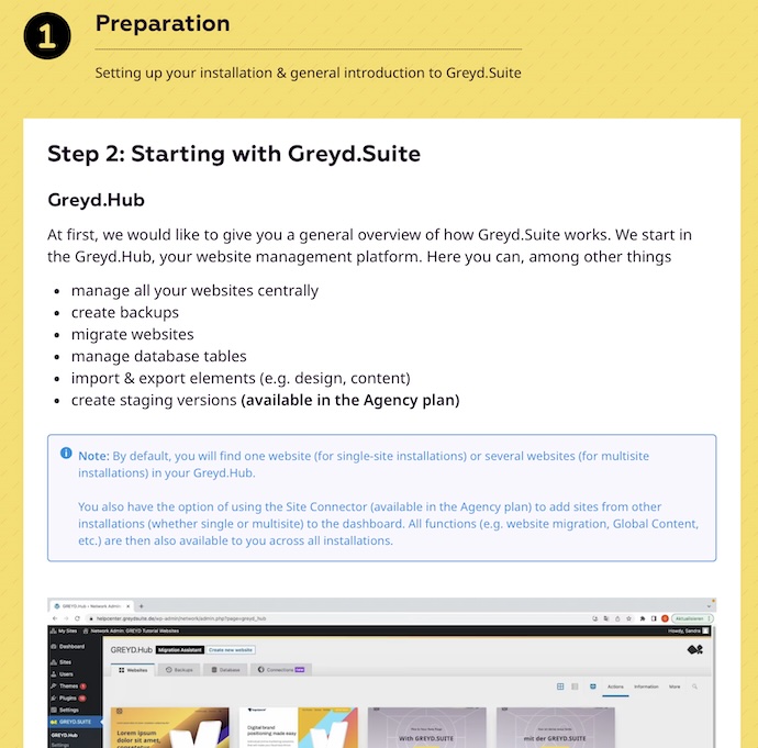 Greyd.Suite Onboarding