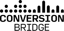 Conversion Bridge Logo schwarz